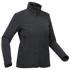 Куртка-ветровка - Softshell - Теплая - Mt100 Forclaz, черный