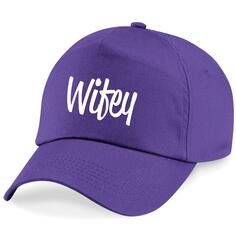 Бейсбольная кепка Wifey 60 SECOND MAKEOVER, фиолетовый