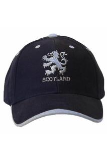 Бейсбольная кепка с вышитым логотипом Lion Scotland, темно-синий