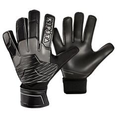 Футбольные вратарские перчатки Decathlon для взрослых F100 Resist Kipsta, черный