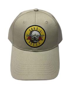 Бейсбольная кепка с круглым логотипом и ремешком на спине Guns N Roses, коричневый