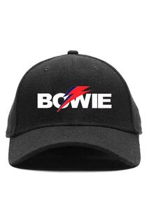 Бейсбольная кепка с логотипом Aladdin Sane Bolt David Bowie, черный