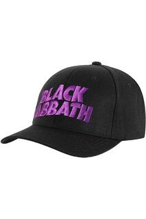 Бейсбольная кепка с логотипом Demon Black Sabbath, черный