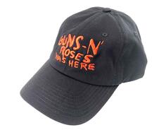 Бейсбольная кепка с логотипом группы Was Here Guns N Roses, черный
