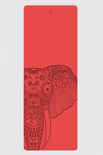 Коврик для йоги The Grip Elephant 4 мм Yoga Studio, красный