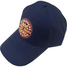 Бейсбольная кепка с ремешком на спине Sgt Pepper Drum Beatles, темно-синий