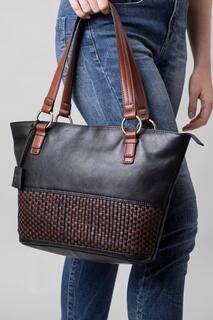 Кожаная большая сумка &apos;Waverton&apos; Lakeland Leather, черный