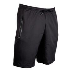 Футбольные шорты для взрослых Decathlon с карманами на молнии Viralto Zip Kipsta, черный