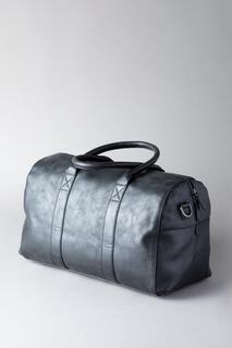Кожаная дорожная сумка &quot;Скарсдейл&quot; Lakeland Leather, черный