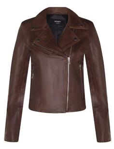 Кожаная классическая байкерская куртка Brando-Баку Infinity Leather, коричневый