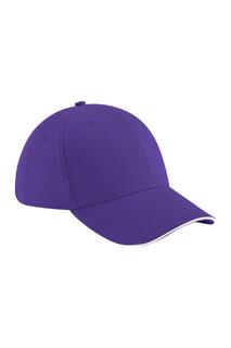 Хлопковая бейсболка Athleisure (2 шт. в упаковке) Beechfield, фиолетовый