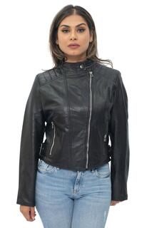 Кожаная косуха-Celaya Infinity Leather, черный
