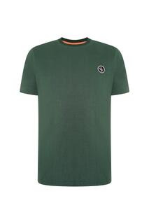 Серая футболка с логотипом Hawk Essential Extra-Tall Grey Hawk, зеленый