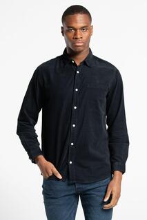 Хлопковая вельветовая рубашка с длинными рукавами Tokyo Laundry, черный
