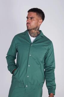 Хлопковая куртка Cadiz Shacket Harry Brown London, зеленый