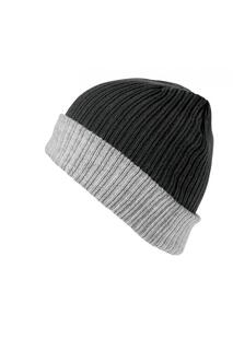 Двухслойная вязаная шапка Winter Essentials Result, черный