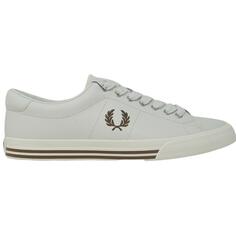 Белые кожаные кроссовки Underspin Fred Perry, белый