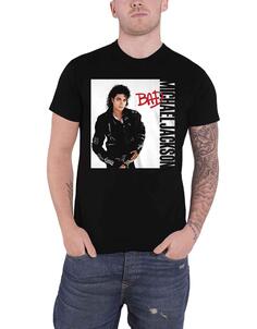 Плохая футболка Michael Jackson, черный