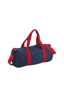 Обычная университетская бочка/спортивная сумка (20 литров) (2 шт. в упаковке) Bagbase, темно-синий