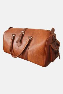 Кожаная ночная сумка &apos;The Rabat&apos; Berber Leather, коричневый