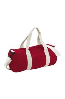 Обычная университетская бочка/спортивная сумка (20 литров) (2 шт. в упаковке) Bagbase, красный