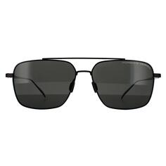 Серые поляризованные солнцезащитные очки Aviator Dark Gun Porsche Design, серый