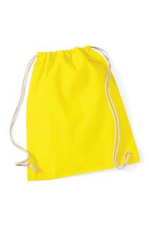 Хлопковая сумка Gymsac - 12 литров (2 шт. в упаковке) Westford Mill, желтый