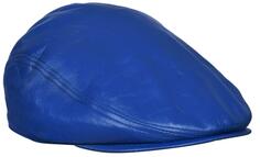 Кожаная плоская шляпа газетчика с острыми козырьками Blundstone, синий