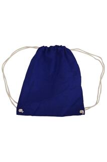 Хлопковая сумка Gymsac - 12 литров Westford Mill, темно-синий