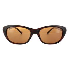 Овальные прозрачные темные черепаховые коричневые поляризованные солнцезащитные очки для водителей Serengeti, коричневый