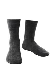 Бесшовные неэластичные носки из мериносовой шерсти для лечения опухших ног Steven, серый