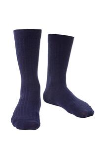 Бесшовные неэластичные носки из мериносовой шерсти для лечения опухших ног Steven, синий