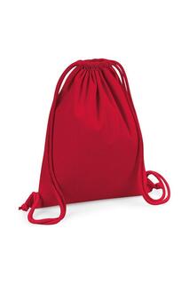 Хлопковая сумка на шнурке Westford Mill, красный