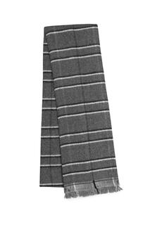Серый полосатый шарф Steel &amp; Jelly, серый