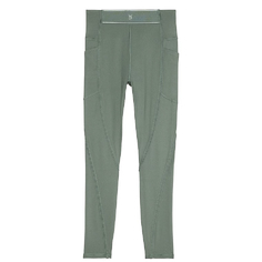 Леггинсы Victoria&apos;s Secret Essential High-Rise Pocket Fine Line, темно-зеленый