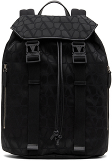 Черный рюкзак Iconographe Valentino Garavani
