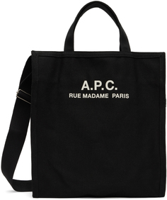 Черная сумка-тоут для восстановления сил A.P.C.