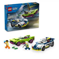 Конструктор Lego Police Car and Muscle Car Chase, 213 деталей