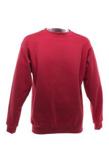 UCC 50 50 Тяжелый однотонный втачной топ-толстовка Ultimate Clothing Collection, красный