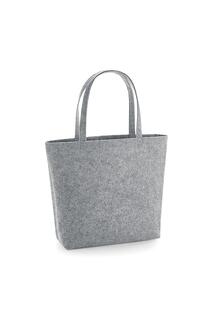 Фетровая сумка-шоппер/тоут Bagbase, серый