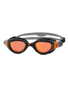 Zoggs Predator Flex Титановые зеркальные очки для плавания, золото