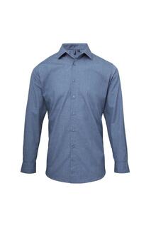 Рубашка из поплина с закругленными рукавами и перекрещенными краями Premier, фиолетовый Premier.