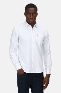 Рубашка из хлопка с длинными рукавами Coolweave &apos;Brycen&apos; Regatta, белый