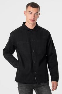Рубашка из хлопкового твила Larsson &amp; Co, черный
