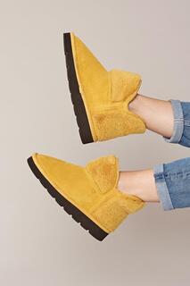 Тапочки-ботинки Dawley из искусственного меха Moshulu, желтый