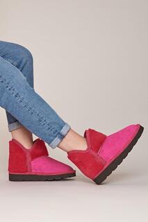 Тапочки-ботинки Dawley из искусственного меха Moshulu, розовый
