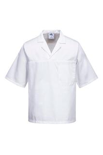 Рубашка пекаря с короткими рукавами Portwest, белый