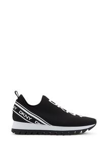 Кроссовки Abbi Slip On Sneaker Black/white Debenhams, черный