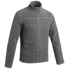 Флисовая куртка Decathlon для походов — Mh120 Quechua, серый