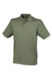 Рубашка поло Coolplus из пике Henbury, зеленый